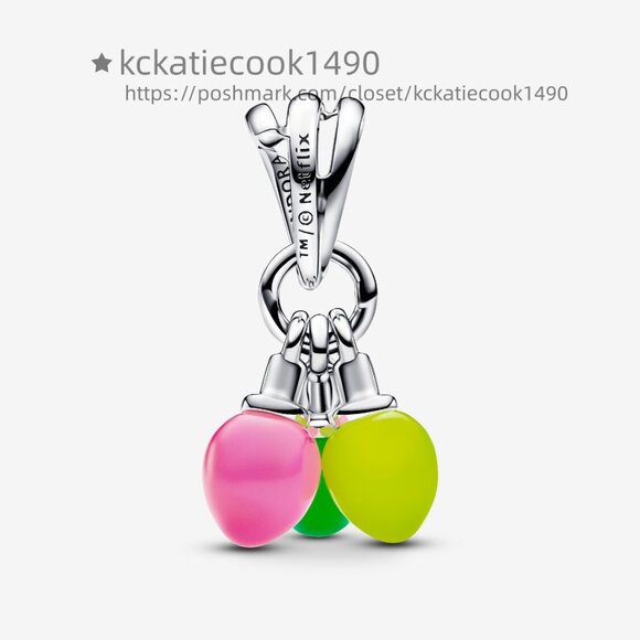 Pandora Stranger Things Glow-in-the-dark Run Dangle Charm - Picture 2 of 6